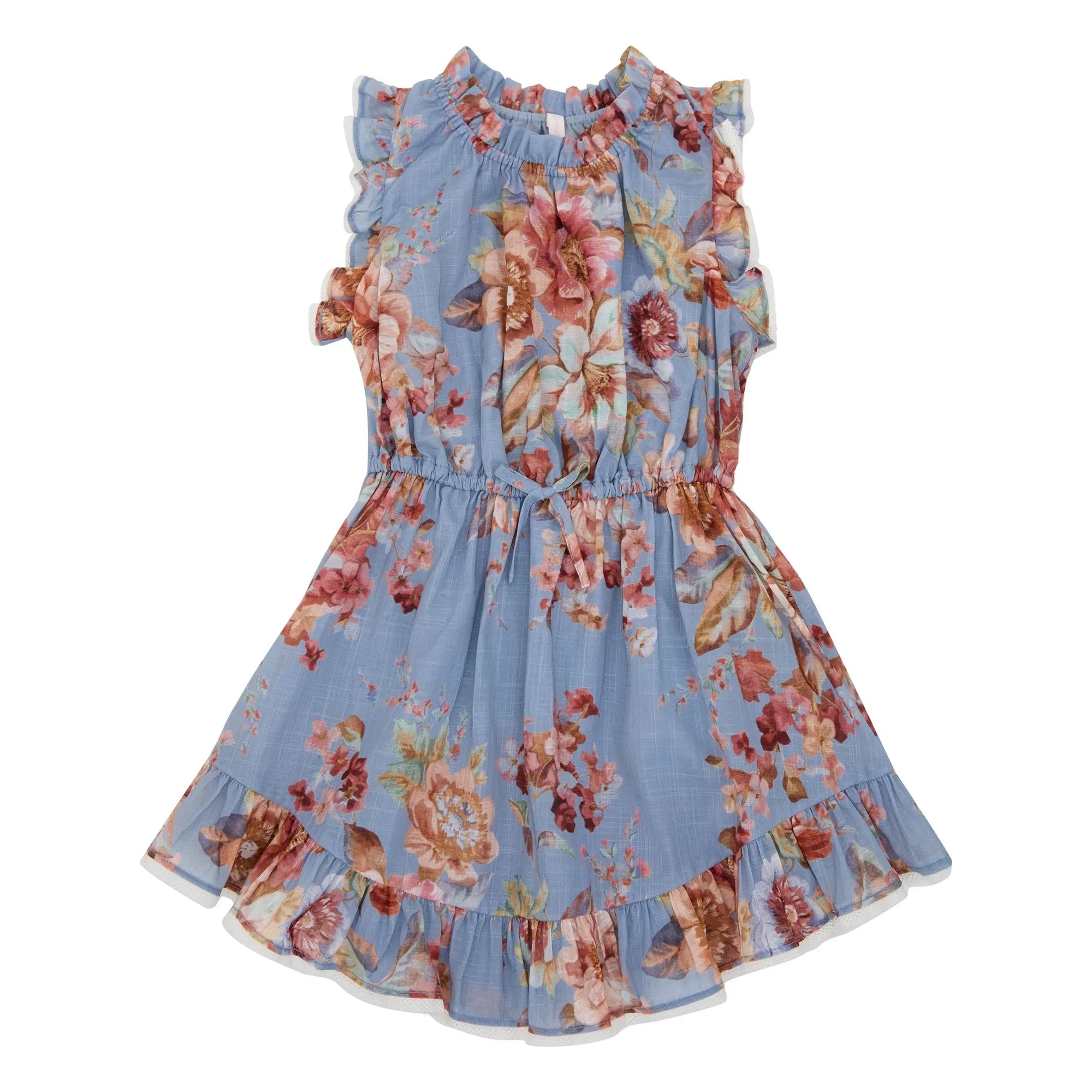 Zimmermann - Avaken Fleurie Kleid | Blau