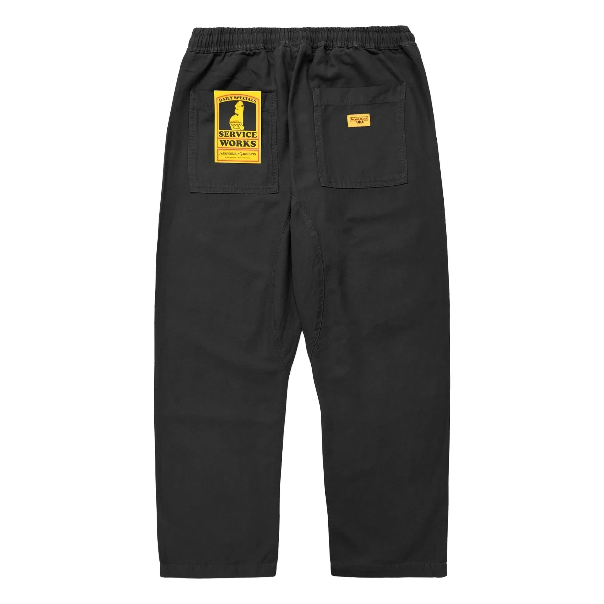 Service Works - Moleskin Şef Pantolonu Organik Pamuk | Noir foncé