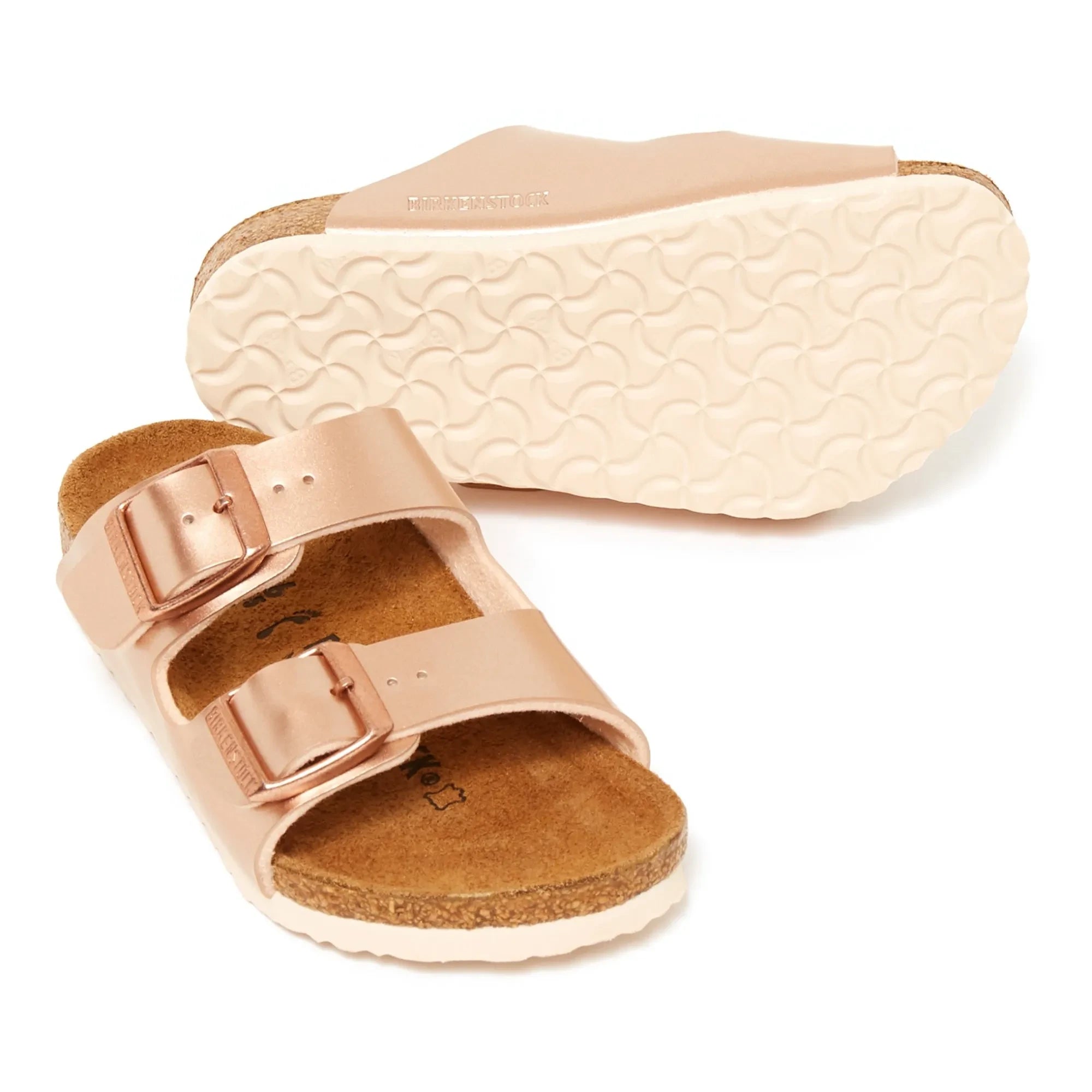 BIRKENSTOCK - Arizona Nubuk-Sandale | Roségold