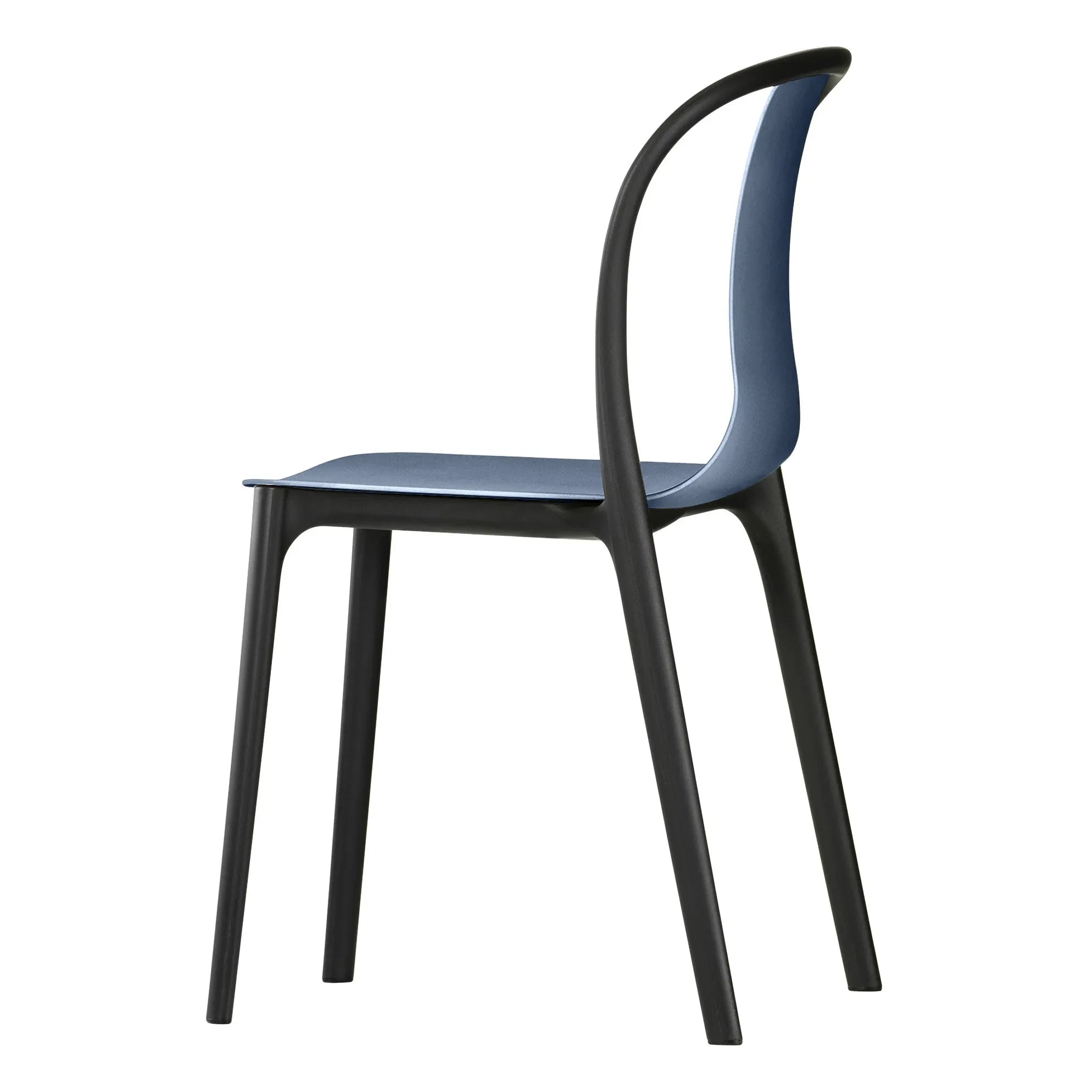 Vitra - Belleville Sandalye - Plastik - Ronan & Erwan Bouroullec Tasarımı | Deniz mavisi