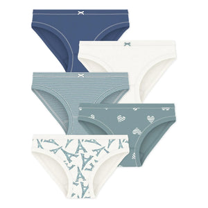 Petit Bateau - Lot 5 Culottes Paris | Kil