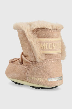 Moon Boot Crib Çocuk Süet Kar Botu