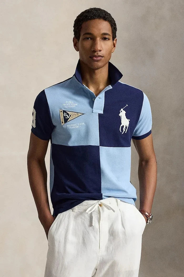Polo Ralph Lauren Erkek Pamuklu Polo Yaka Tişört