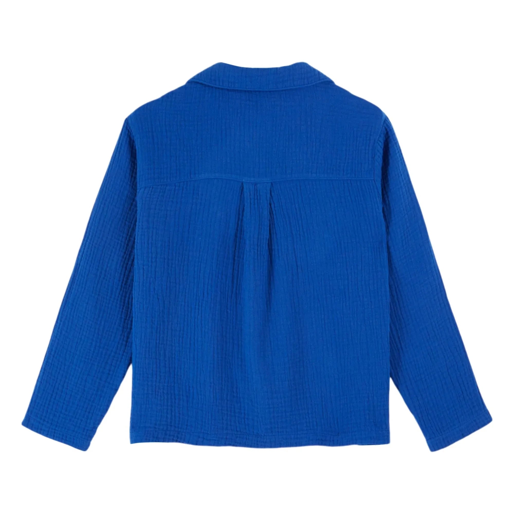 Emile et Ida - Kurta Cotton Gauze Cloth | Royal Blue