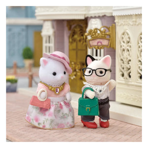 Sylvanian Families - Moda valizi ve büyük kız kardeş Fars Kedisi