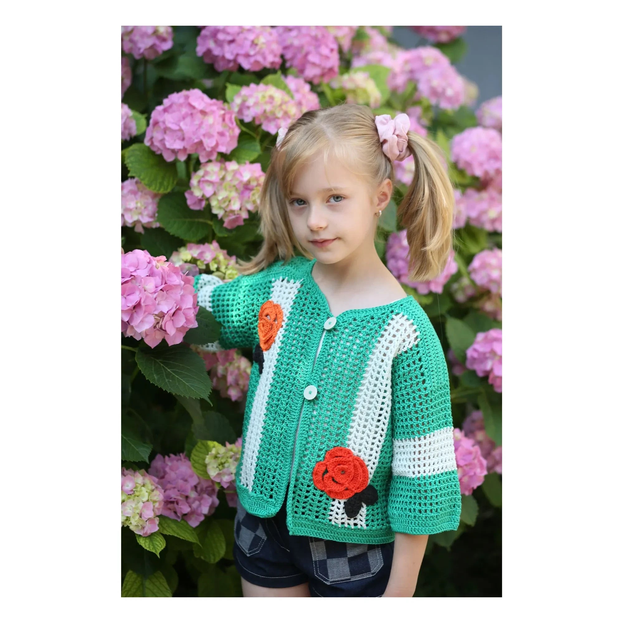 Kalinka - Penelope Crochet Jacket | Green