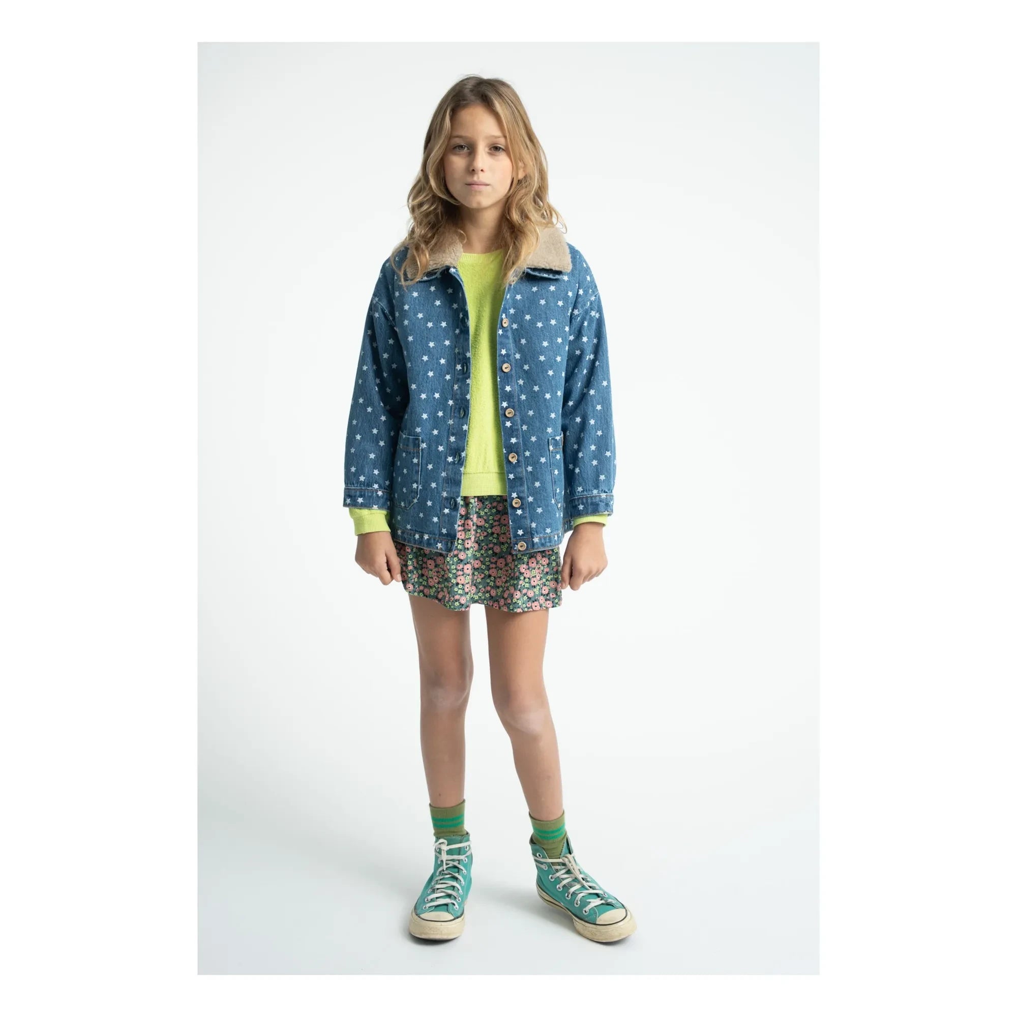 Piupiuchick - Star Denim Ceket | Mavi