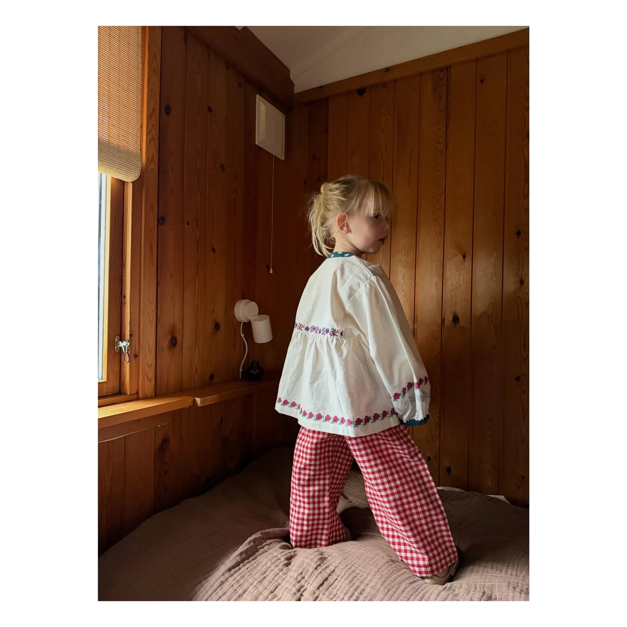 SISSEL EDELBO - Bluse Falka Bio-Baumwolle - Kinderkollektion | Ecru