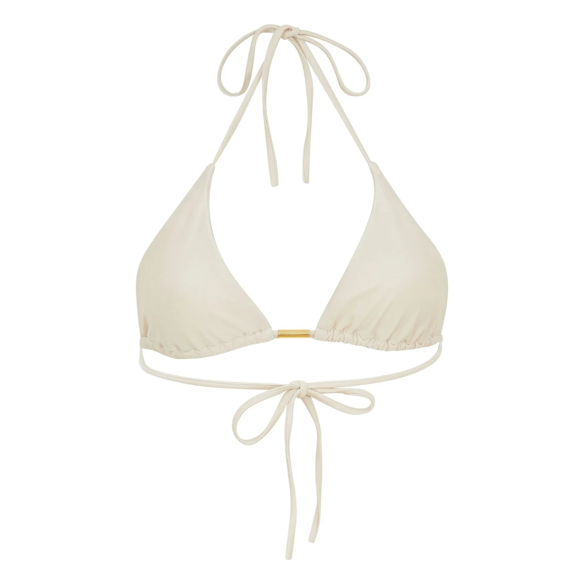 Alma Deia - Triangle Bikini Üstü Jenny | Kirli Beyaz