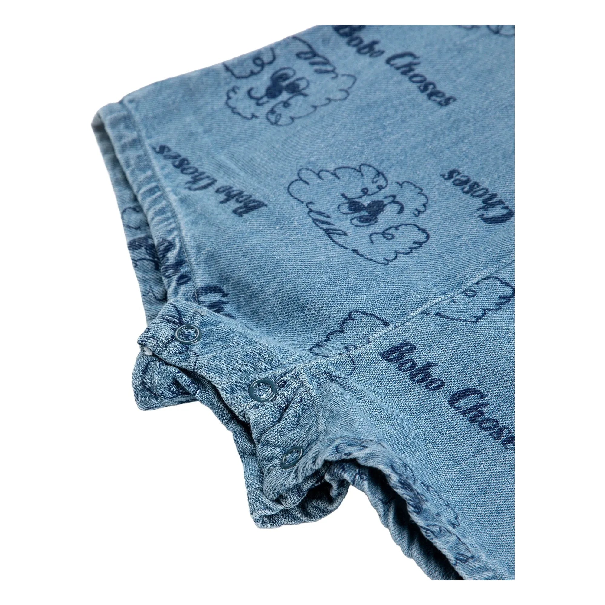 Bobo Choses - Organik Pamuklu Combishort Dogs | Mavi