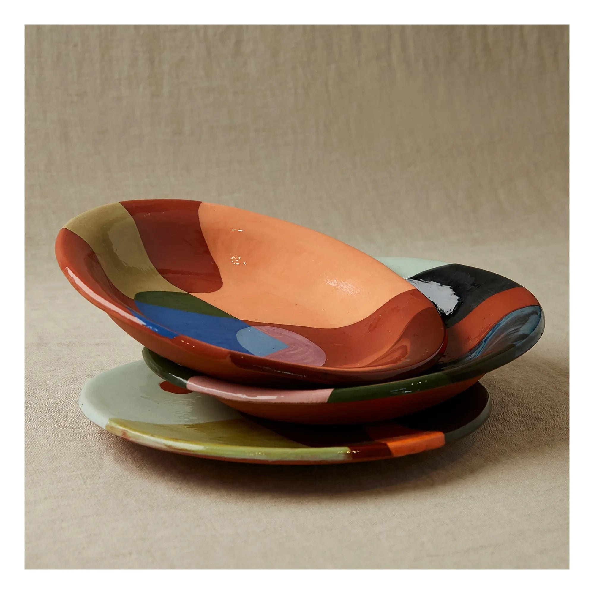Rosi Mistou - Toprak Çömleği Salata Kasesi | Terracotta