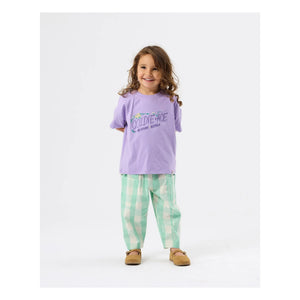 Goldie + Ace - Checkered Pants | Green