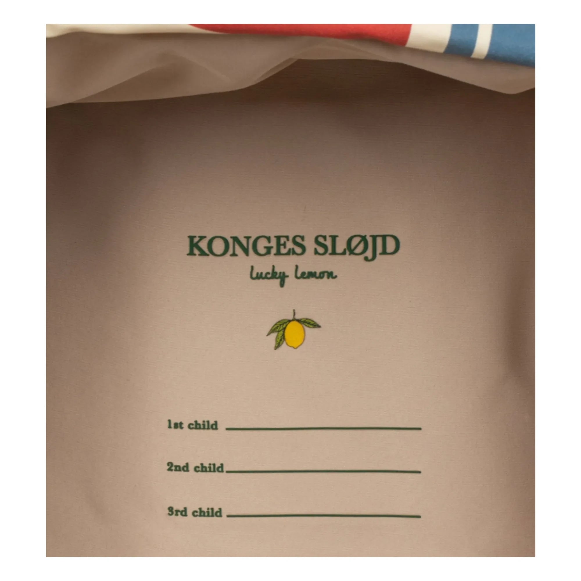 Konges Sløjd - Rainy Bateaux Sırt Çantası | Ecru