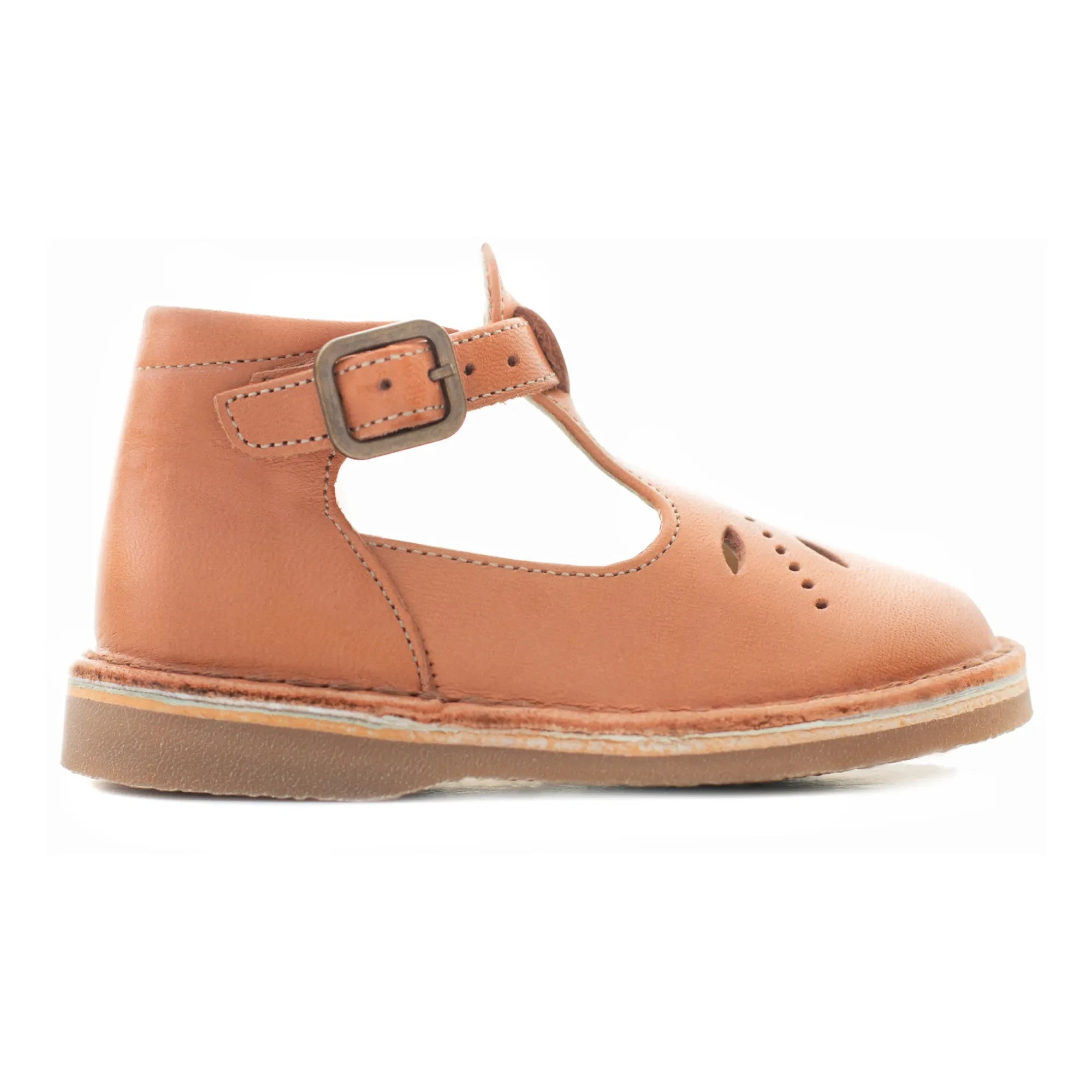 Poppée - Mary Jane Schuhe mit mittlerem Ausschnitt | Camel