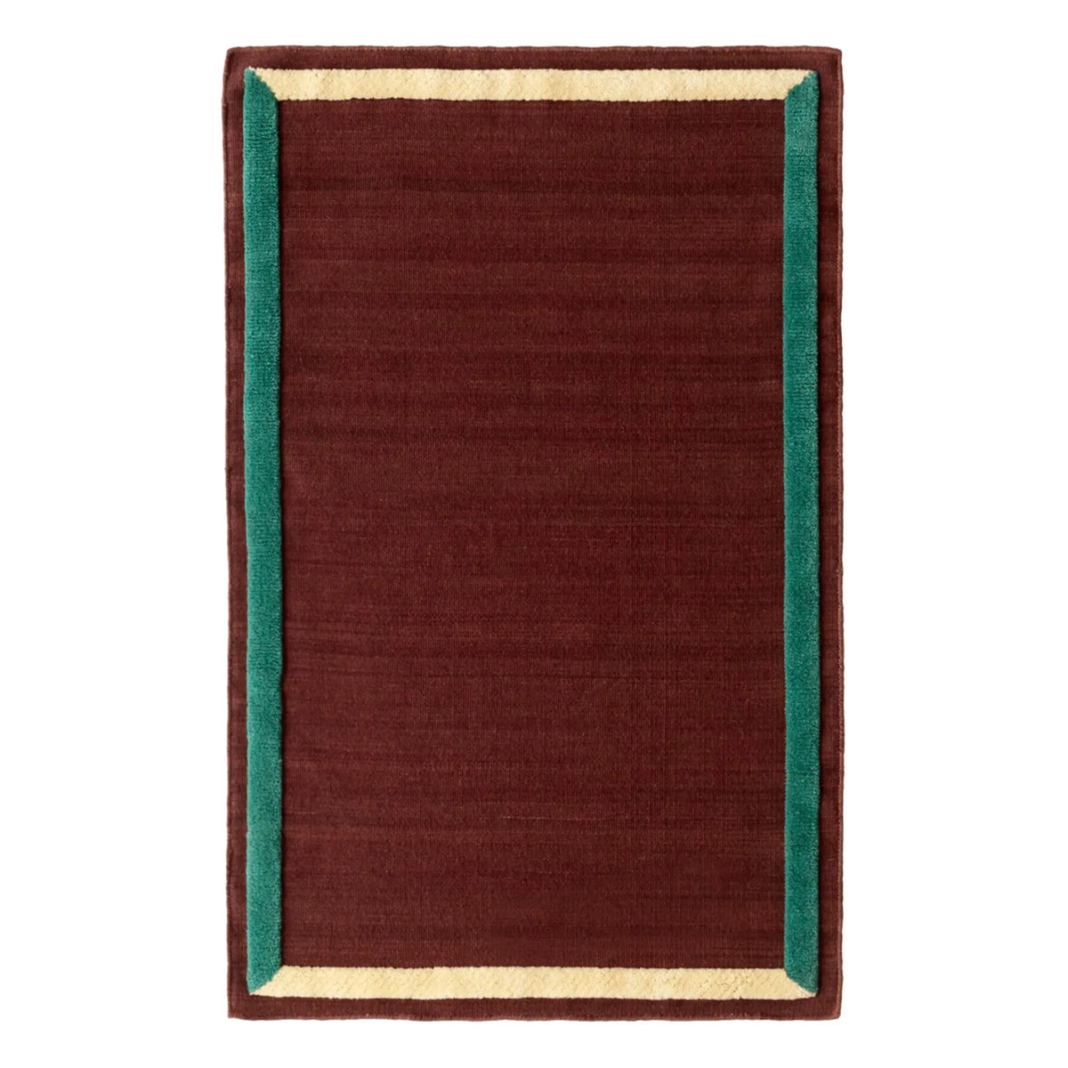 & Tradition - Framed Rug | Burgundy