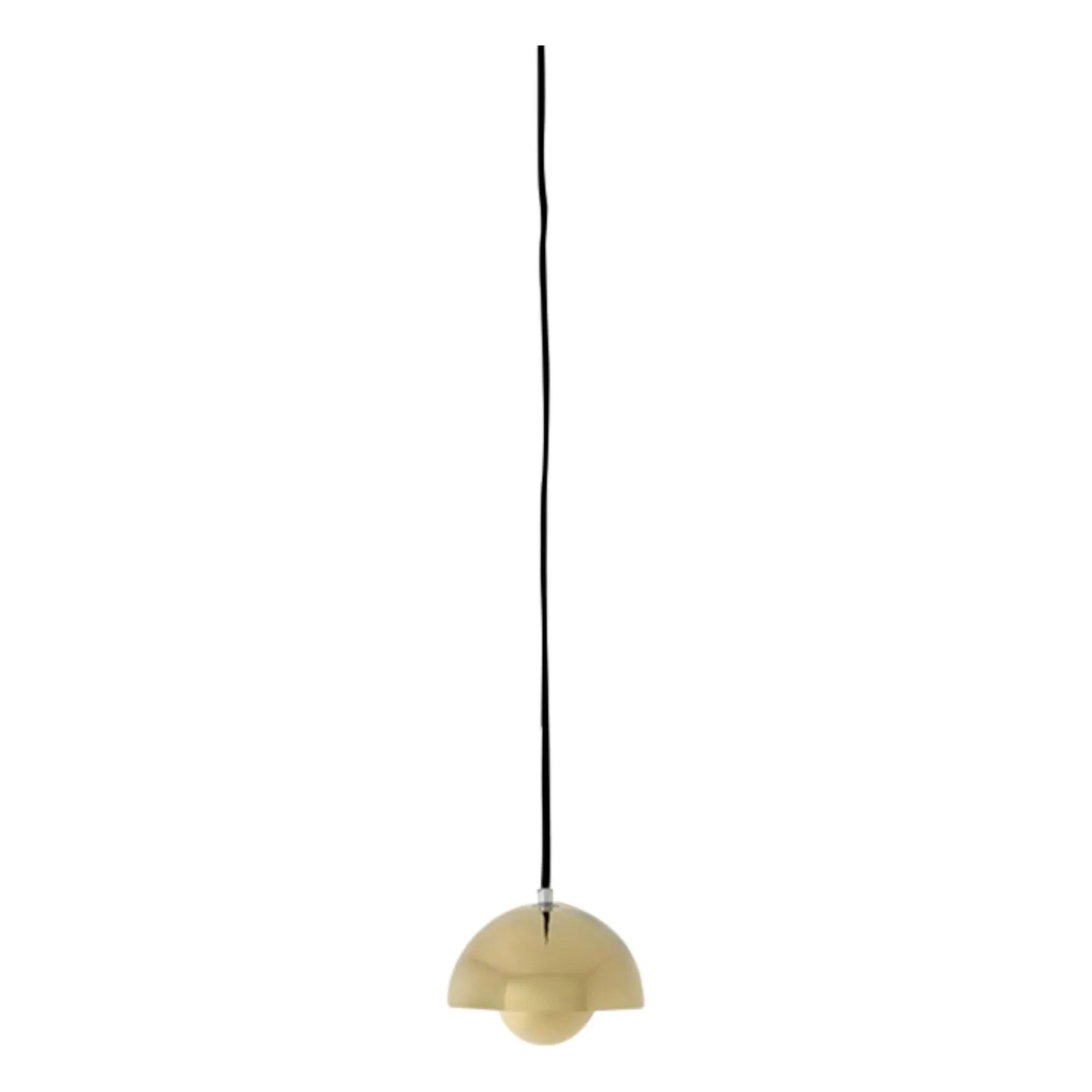 & Tradition - Flowerpot VP10 sarkıt lamba, Verner Panton | Altın
