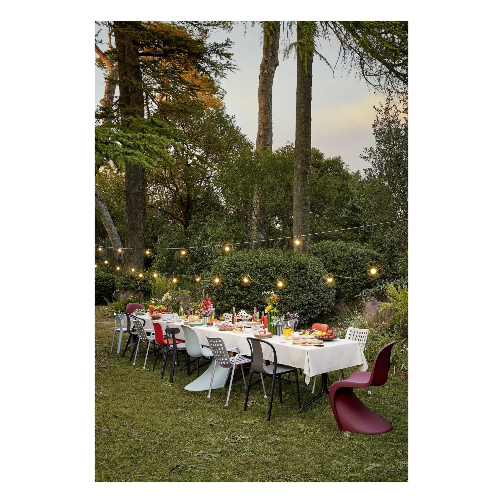 Vitra - Chair - Verner Panton | Burgundy