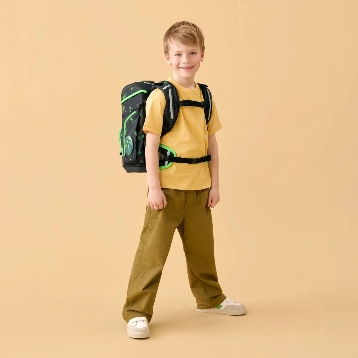 Ergobag - Set de Mochilas escolares cubo Beary Fast Lane