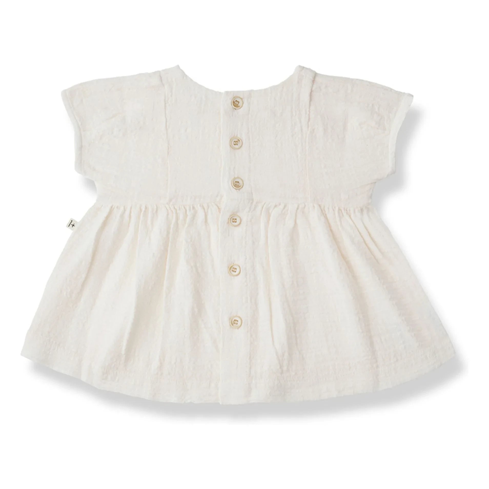 1+ in the family - Gualta Chiffonkleid | Weiß