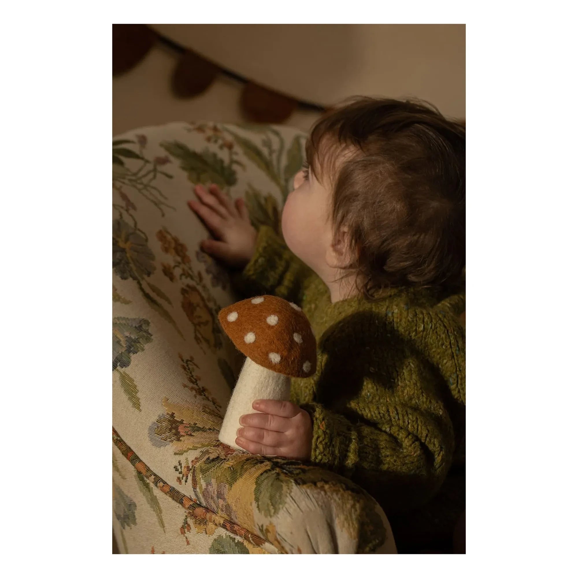 Muskhane - Dotty keçe mantarlar - 3'lü set | Karamel