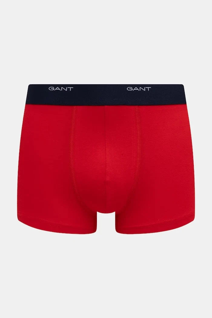 Gant pamuk ve elastanlı dar kesim erkek boxer 3'lü