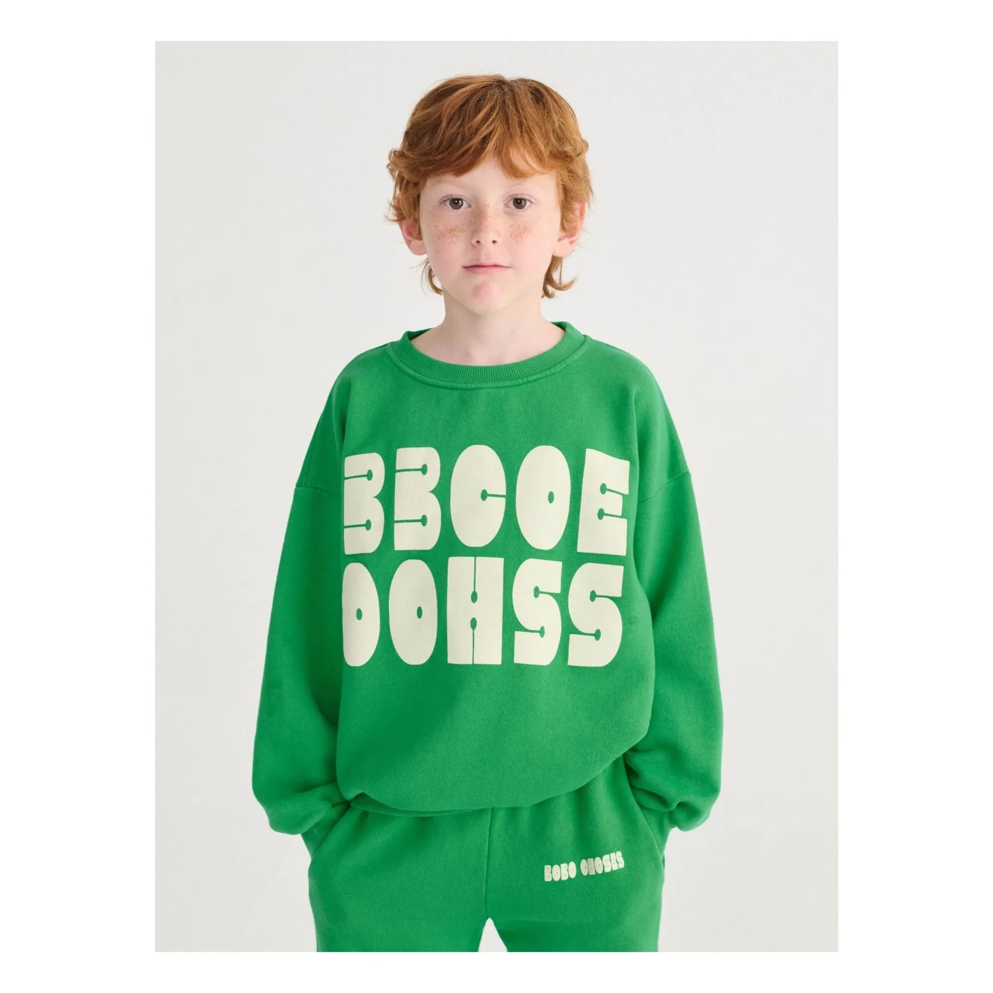 Bobo Choses - Pamuk Organik Bobo Sweatshirt | Yeşil