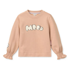 Liewood - Ivey Mood organik pamuk sweatshirt | Pembe
