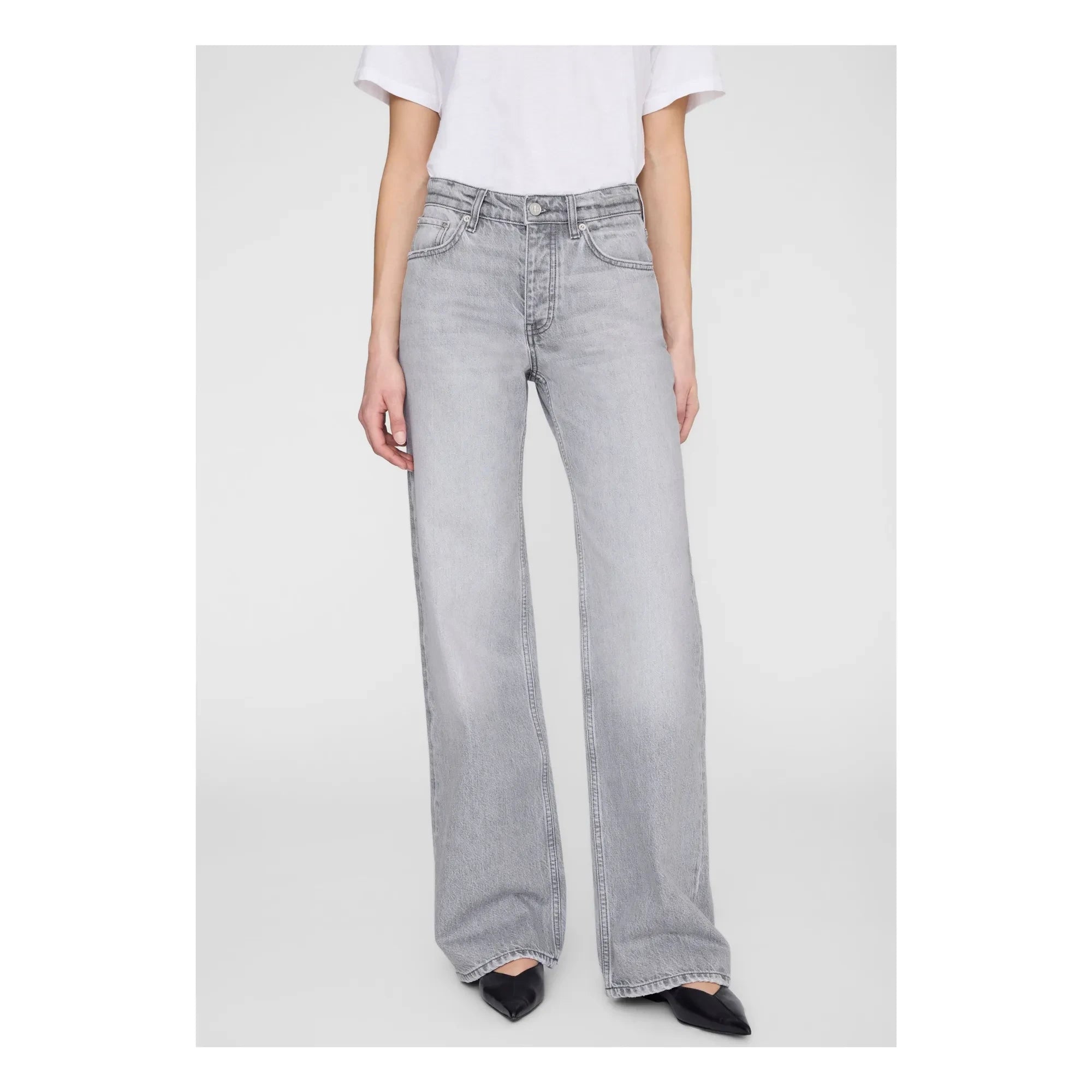 Anine Bing - Jeans Hugh | Grau
