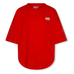 AO76 - Oversize T-shirt True Sunseeker Geri Dönüştürülmüş Pamuk | Kırmızı