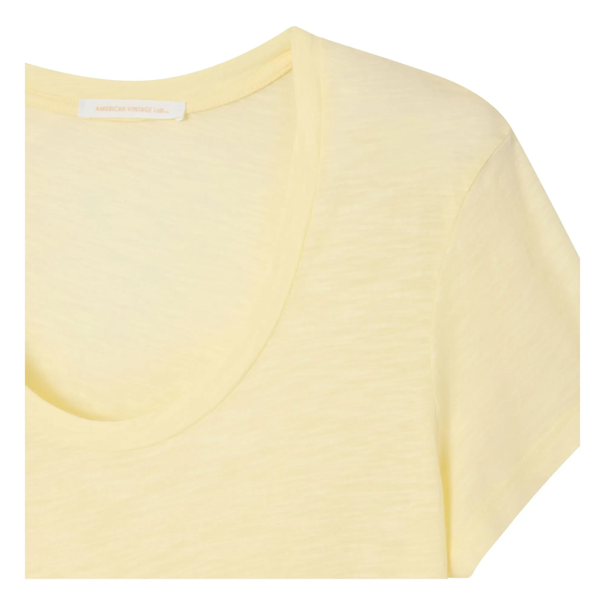 American Vintage - Jacksonville Cotton T-Shirt | Vanilla