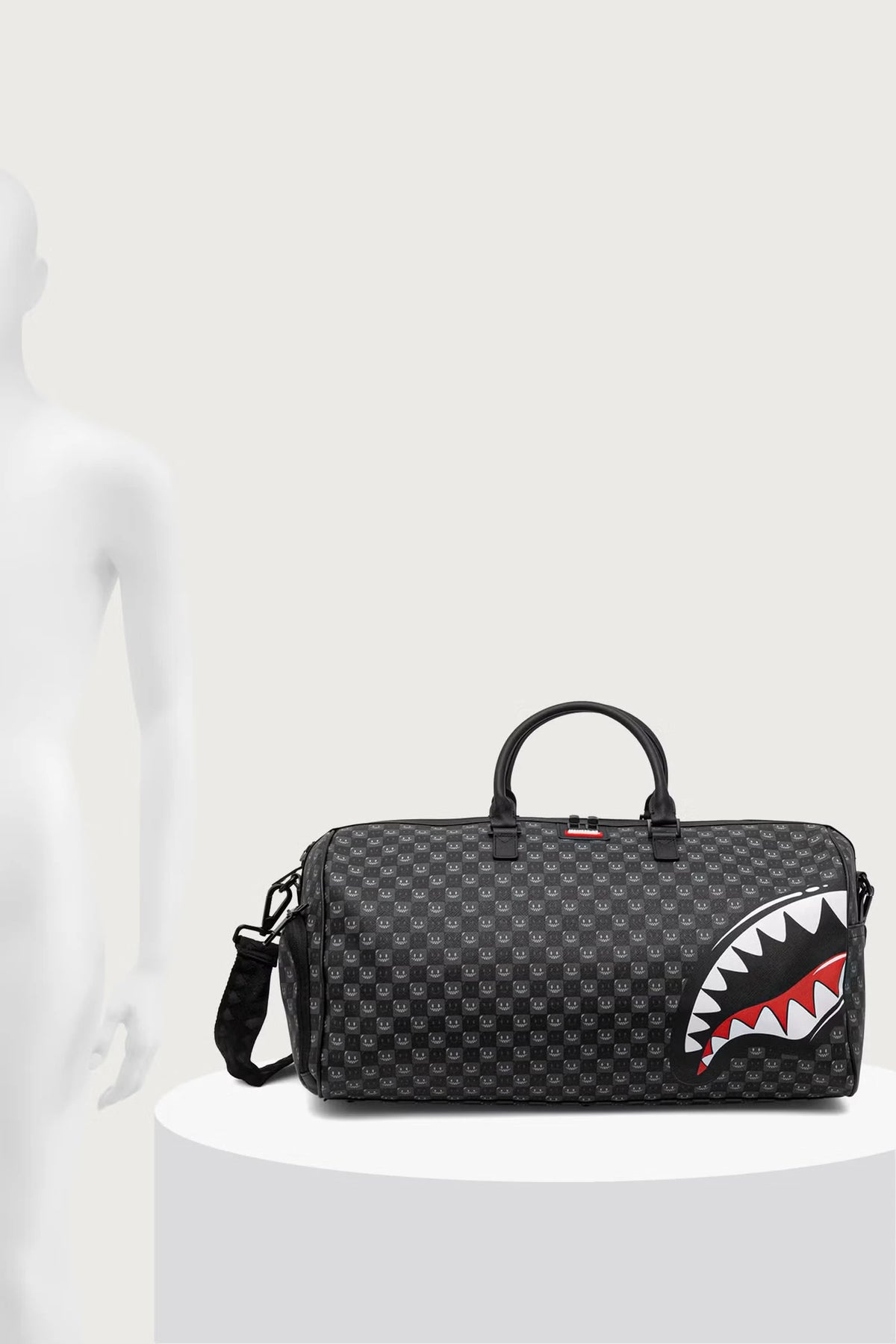 Sprayground - Graue Haifischtasche in Paris 910D9313NSZ