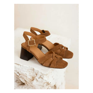 Bobbies - Esther Schweden Sandalen | Camel