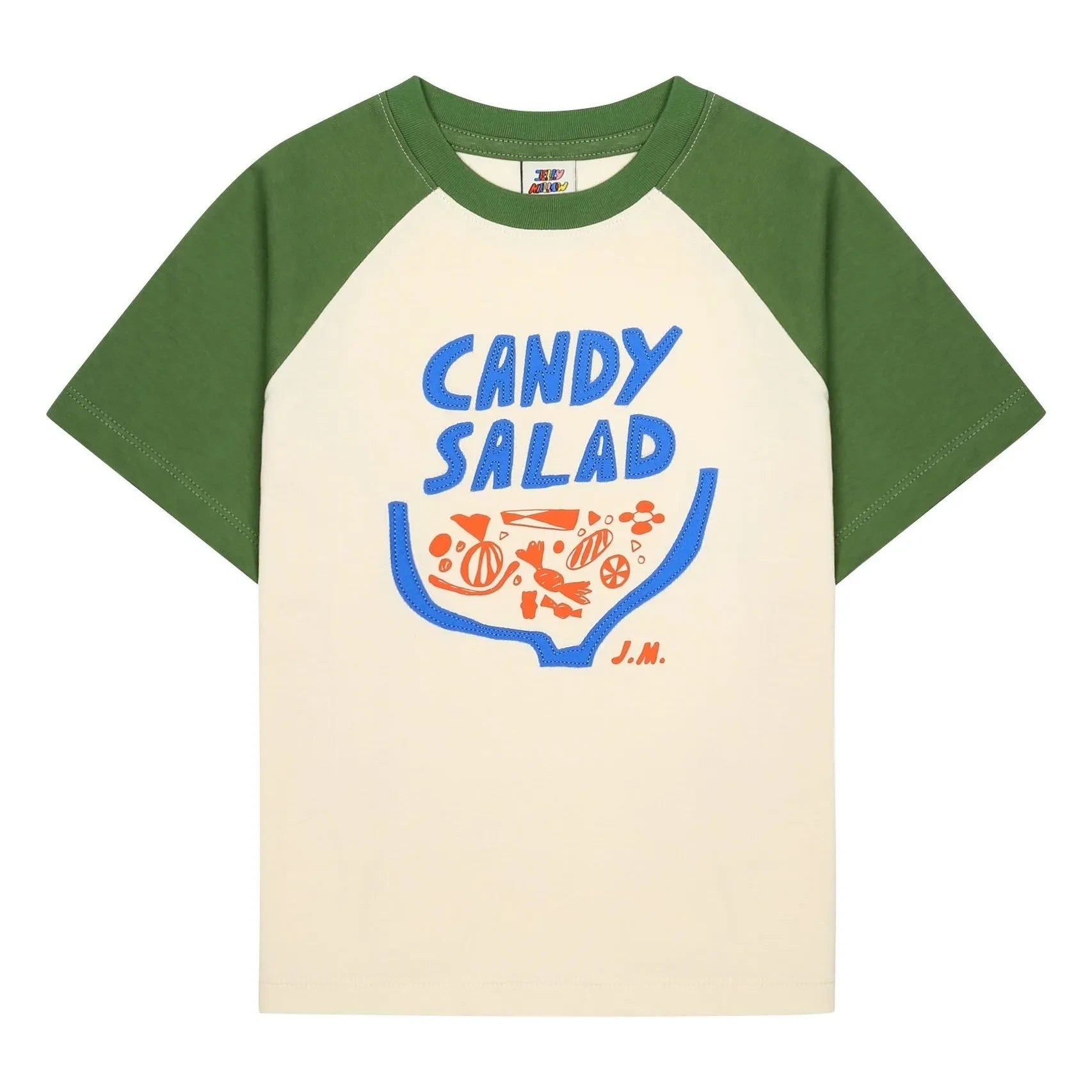 Jelly Mallow - Candy Salad T-shirt | Ekru
