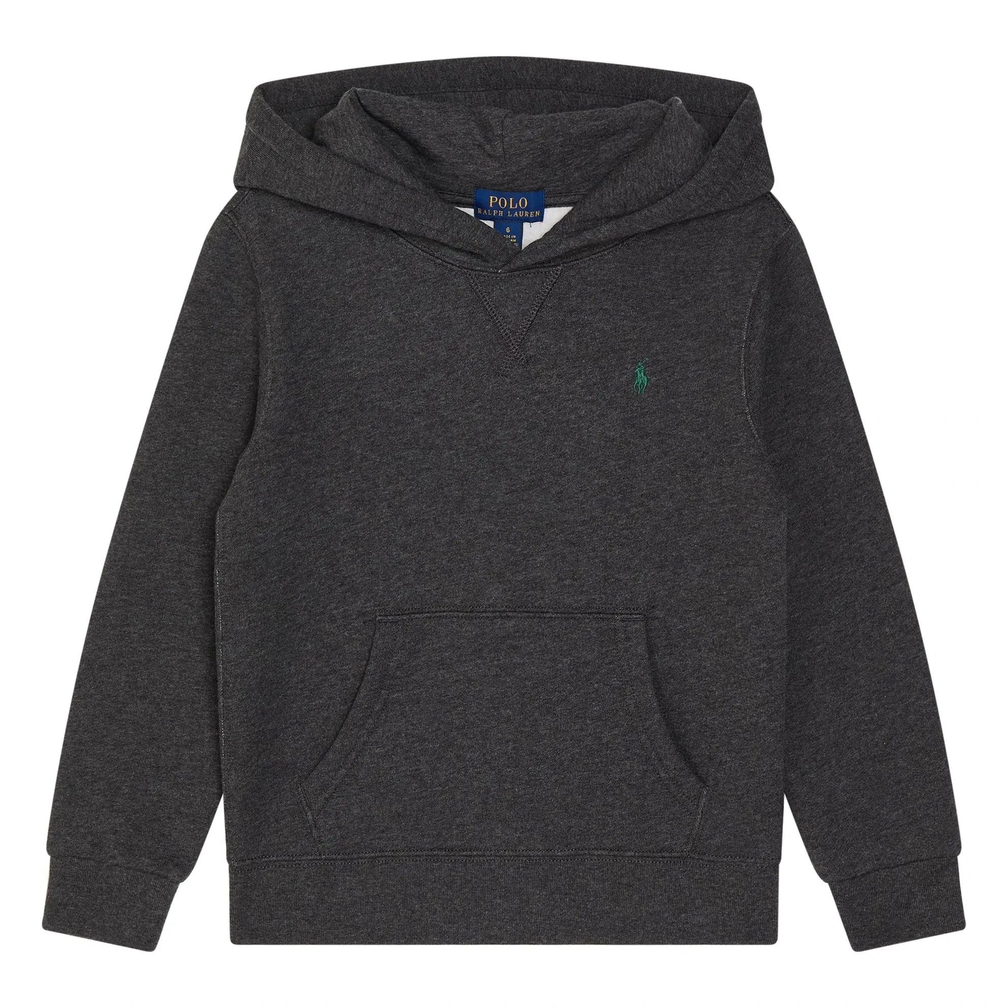 Ralph Lauren – Kapuzenpullover mit Logo | Dunkelgrau