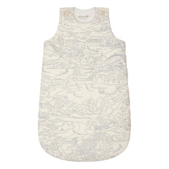 Bonpoint - Joujou Paysage Schlafsack aus Bio-Baumwolle | Ecru