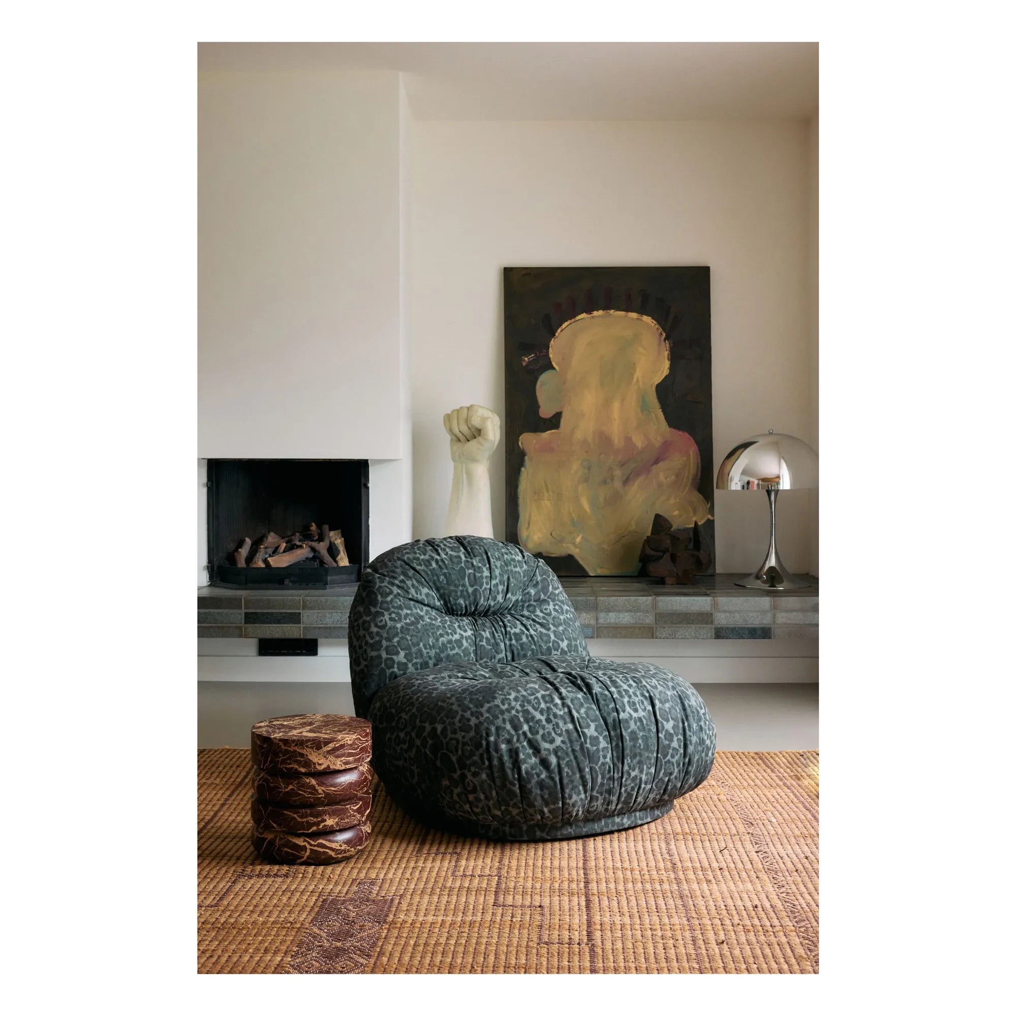HKliving - Wandbild Papagei, Gabriella Fabien
