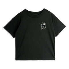 Mini Rodini - Panther T-Shirt aus Bio-Baumwolle | Schwarz