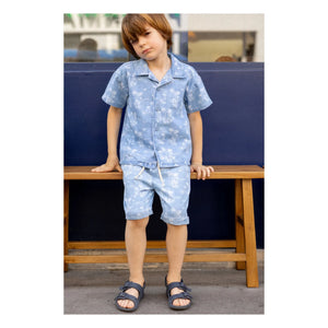 Louis Louise - Denim Bermuda Soho Hawaii | Açık Mavi