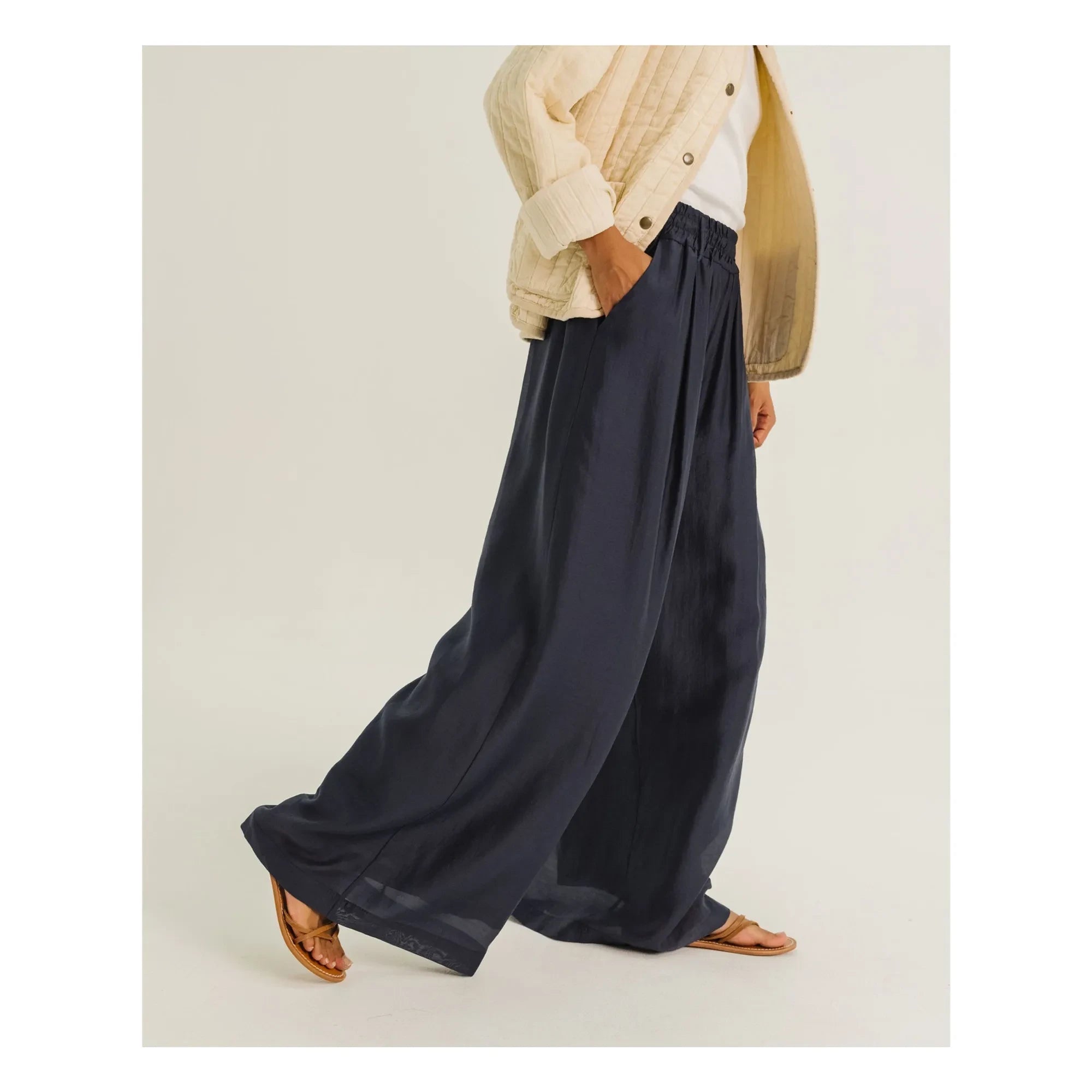 Tinsels - Ediz pantolon | Gece mavisi