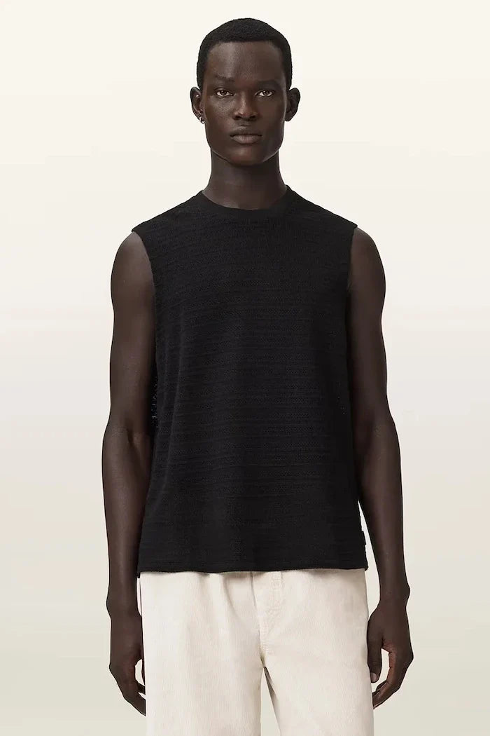 AllSaints erkek pamuklu atlet COVE
