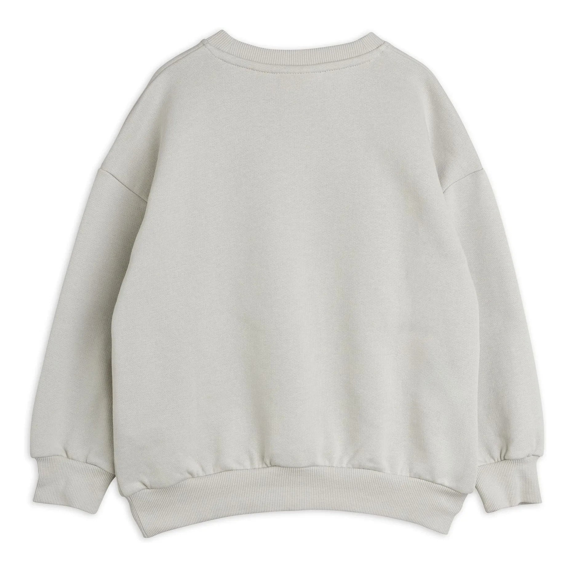 Mini Rodini - Organik pamuk Ping Pong sweatshirt | Gri