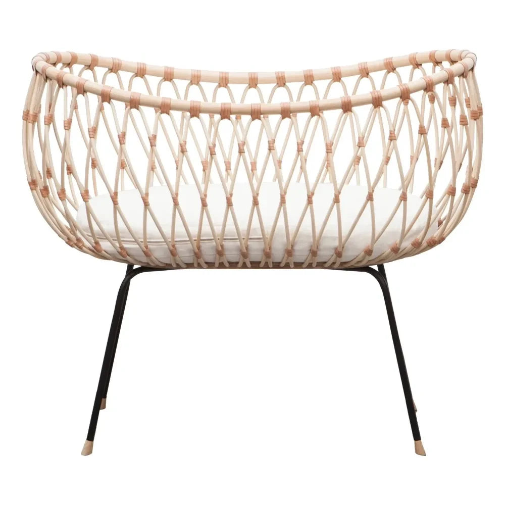 Bermbach Handcrafted - Emil El Yapımı Hasır Beşik - 70 x 50 cm