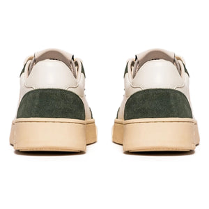 Bob Wolf - Legacy '76 Deri ve Süet Sneaker | Koyu yeşil
