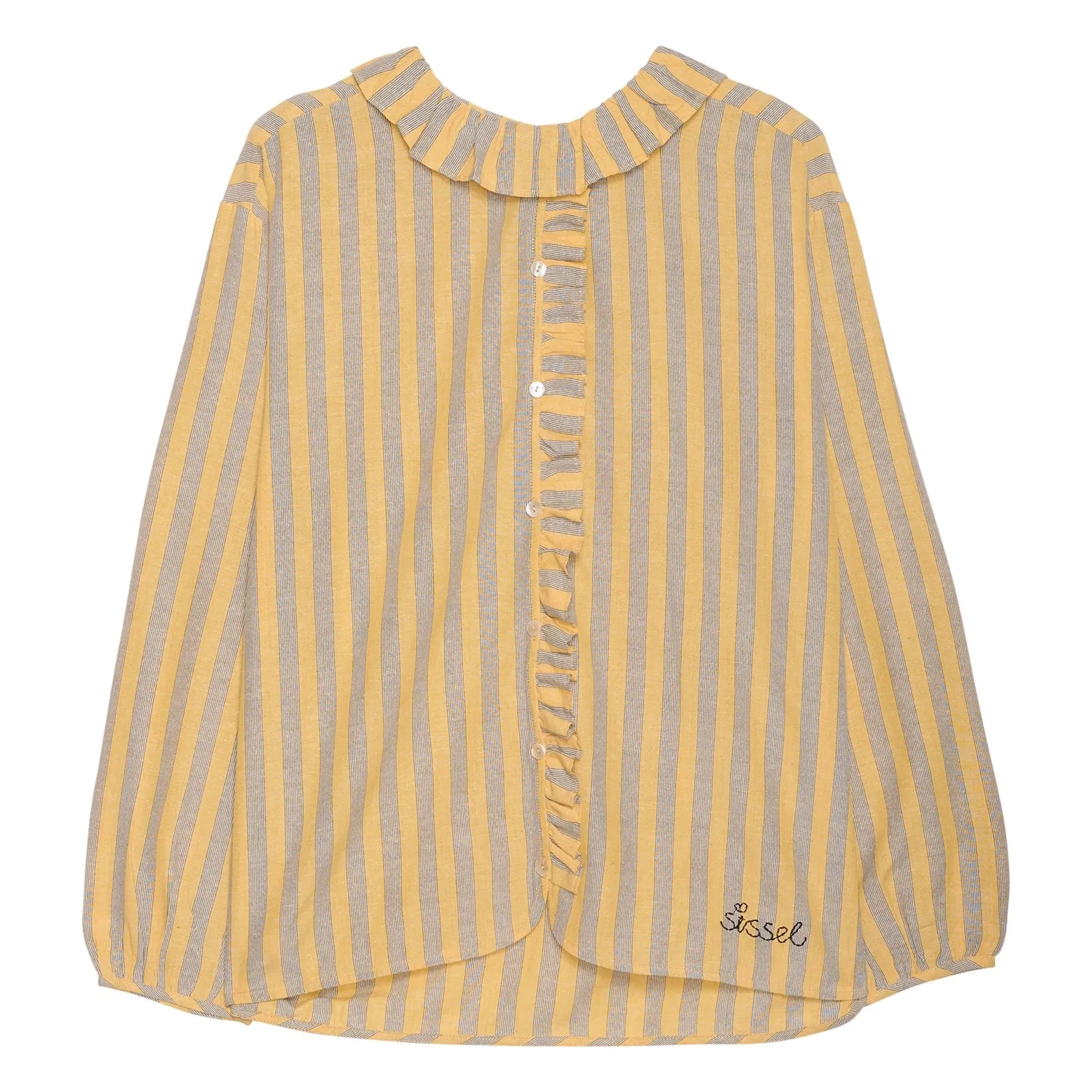 SISSEL EDELBO - Mirelle Striped Shirt | Yellow