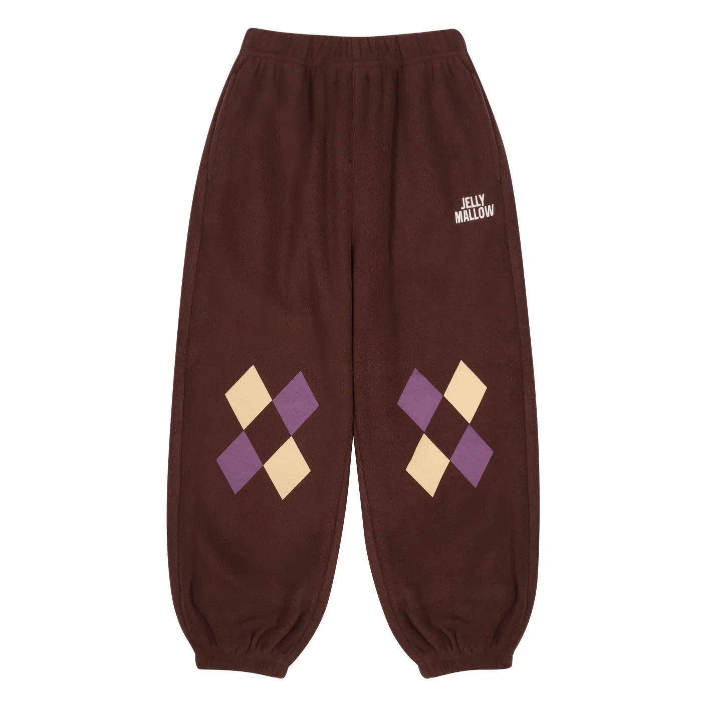Jelly Mallow - Losanges Jogger | Braun