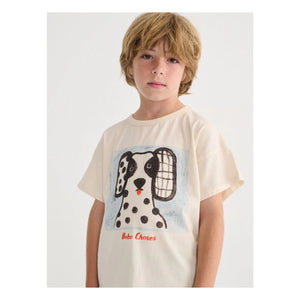 Bobo Choses - Dalmaçyalı organik pamuklu T-shirt | Ekru