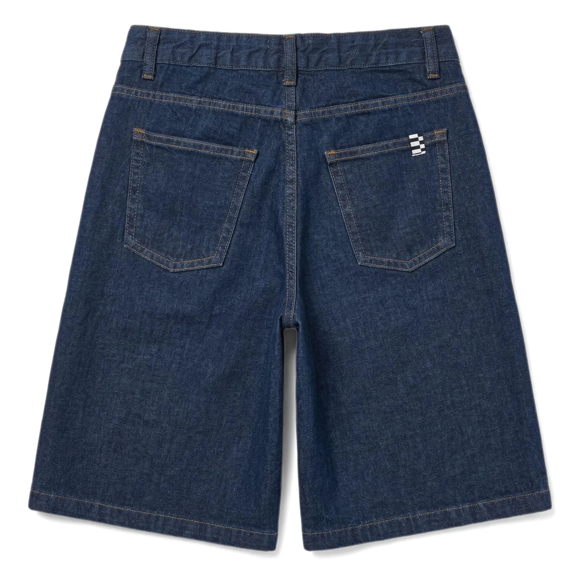 Finger in the nose - Bermuda şort Denim Tate | Koyu Mavi