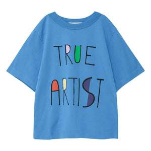 True Artist - N°5 T-Shirt aus Bio-Baumwolle | Königsblau