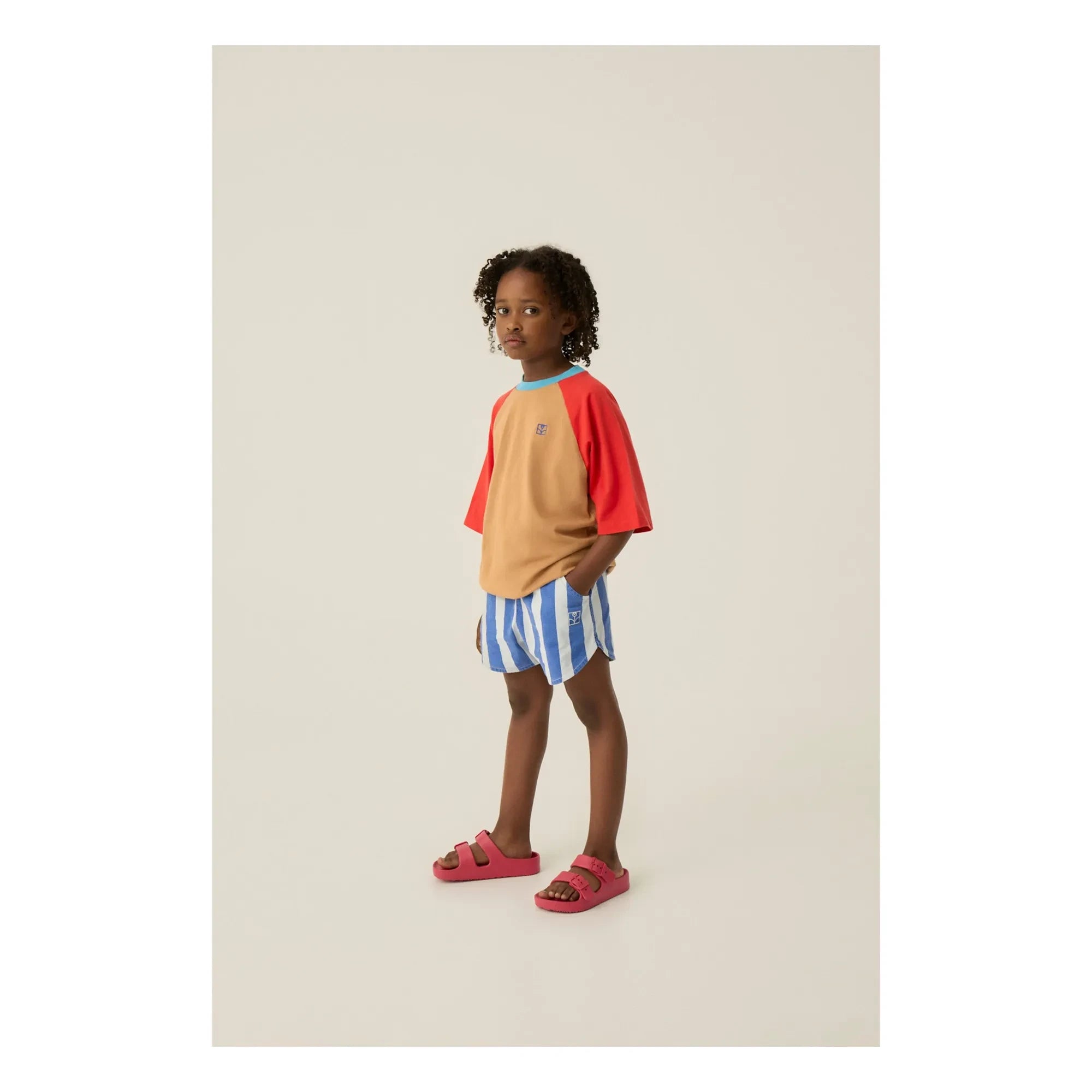 The Campamento - Gestreifte Shorts | Blau