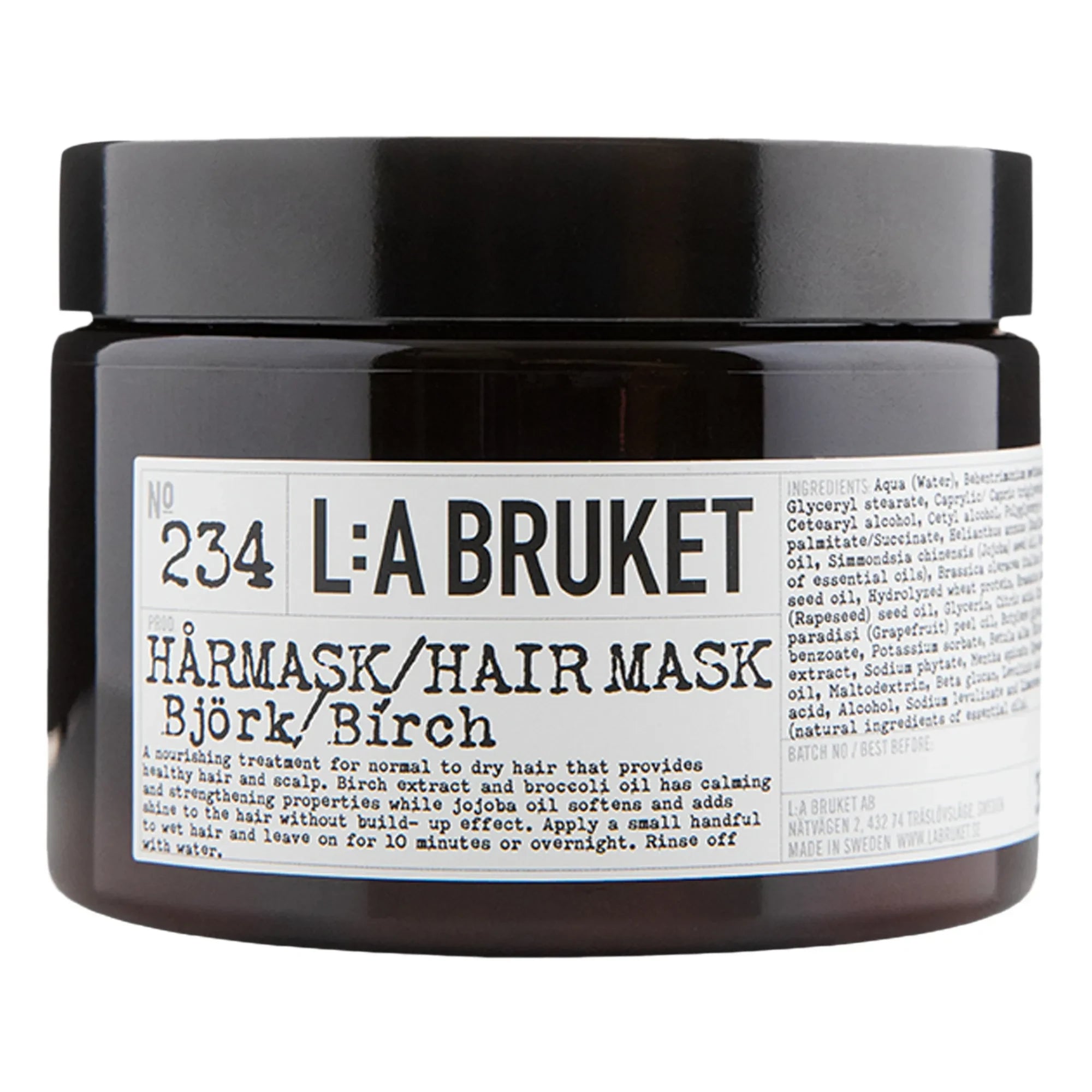 L:A BRUKET - 234 Hair Mask Birch 350 g